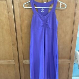 Purple prana dress